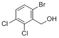 6-溴-2,3-二氯苄基醇分子结构 (CAS 1807009-09-1)