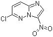 structure of CAS# 18087-76-8, 6-氯-3-硝基咪唑并[1,2-b]哒嗪