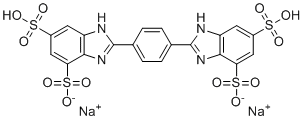 双苯并噻唑二钠分子结构 (CAS 180898-37-7)