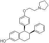 拉索昔芬分子结构 (CAS 180916-16-9)