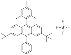 CAS # 1810004-87-5, 3,6-Di-tert-butyl-9-mesityl-10-phenylacridinium Tetrafluoroborate