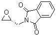 (R)-N-(2,3-环氧丙烷-1-基)酞酰亚胺分子结构 (CAS 181140-34-1)