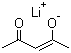 structure of CAS# 18115-70-3, Acetylacetonatolithium