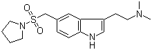 structure of CAS# 181183-52-8, Almotriptan