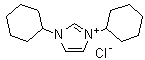 N,N'-二环己基氯化咪唑分子结构 (CAS 181422-72-0)