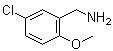 5-氯-2-甲氧基苄胺分子结构 (CAS 181473-92-7)
