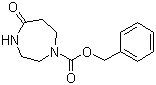 structure of CAS# 18158-16-2, 1-Cbz-[1,4]二氮杂庚烷-5-酮