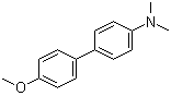 4'-甲氧基-N,N-二甲基联苯-4-胺分子结构 (CAS 18158-44-6)