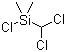 (二氯甲基)二甲基氯硅烷分子结构 (CAS 18171-59-0)