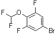 5-溴-2-(二氟甲氧基)-1,3-二氟苯分子结构 (CAS 181806-67-7)