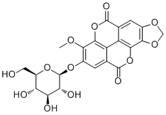 紫树甙分子结构 (CAS 182138-70-1)