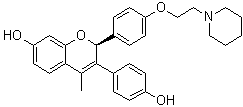 structure of CAS# 182167-02-8, 阿考比芬