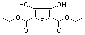 structure of CAS# 1822-66-8, 3,4-二羟基噻吩-2,5-二甲酸二乙酯