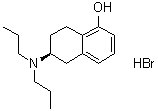 CAS 登录号：182210-74-8, (6S)-6-(二丙基氨基)-5,6,7,8-四氢-1-萘酚氢溴酸盐