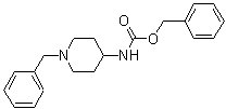 structure of CAS# 182223-53-6, (1-苄基哌啶-4-基)氨基甲酸苄酯