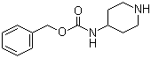 4-(N-苄氧羰基)-氨基哌啶分子结构 (CAS 182223-54-7)