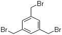 1,3,5-三(溴甲基)苯分子结构 (CAS 18226-42-1)