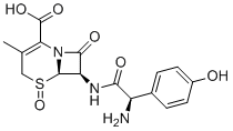 structure of CAS# 182290-77-3, 头孢羟氨苄R-亚砜