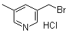 CAS # 182354-92-3, 5-Methyl-3-(bromomethyl)pyridine monohydrochloride