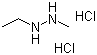 1-乙基-2-甲基肼二盐酸盐分子结构 (CAS 18247-20-6)