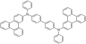 N,N'-双(菲-9-基)-N,N'-二苯基联苯胺分子结构 (CAS 182507-83-1)