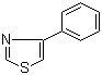 4-苯基噻唑分子结构 (CAS 1826-12-6)