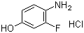 structure of CAS# 18266-53-0, 2-氟-4-羟基苯胺盐酸盐