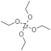 四乙氧基锆分子结构 (CAS 18267-08-8)