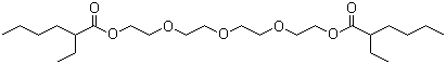 四乙二醇双异辛酸酯分子结构 (CAS 18268-70-7)