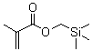 三甲基硅烷基甲基异丁烯酸酯分子结构 (CAS 18269-97-1)