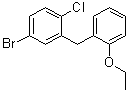 4-溴-1-氯-2-[(2-乙氧基苯基)甲基]苯分子结构 (CAS 1830346-16-1)