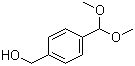 4-(二甲氧基甲基)苯甲醇分子结构 (CAS 183057-64-9)