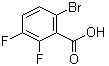 structure of CAS# 183065-72-7, 6-溴-2,3-二氟苯甲酸