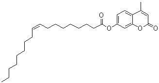 structure of CAS# 18323-58-5, 4-甲基伞形酮油酸酯