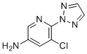 structure of CAS# 1832583-43-3, 5-氯-6-(2H-1,2,3-三唑-2-基)吡啶-3-胺
PubChem CID
11