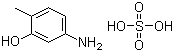5-氨基-2-甲基苯酚硫酸盐分子结构 (CAS 183293-62-1)
