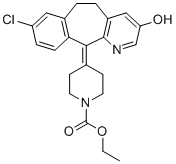 氯雷他定3-羟基杂质分子结构 (CAS 183483-15-0)
