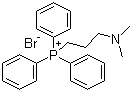 structure of CAS# 18355-96-9, (3-Dimethylamino)propyltriphenylphosphonium bromide