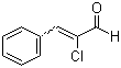 alpha-氯代肉桂醛分子结构 (CAS 18365-42-9)