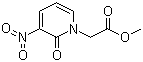 structure of CAS# 183666-09-3, 3-硝基-2-氧代-1(2H)-吡啶乙酸甲酯