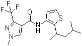 吡噻菌胺分子结构 (CAS 183675-82-3)