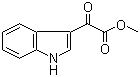 structure of CAS# 18372-22-0, Methyl indolyl-3-glyoxylate