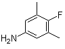 structure of CAS# 1840-27-3, 4-氟-3,5-二甲基苯胺