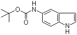 5-N-Boc-氨基吲哚分子结构 (CAS 184031-16-1)