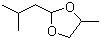 异戊醛丙二醇缩醛分子结构 (CAS 18433-93-7)