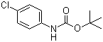 structure of CAS# 18437-66-6, N-(4-氯苯基)氨基甲酸叔丁酯