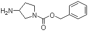 structure of CAS# 185057-50-5, N-Cbz-3-aminopyrrolidine