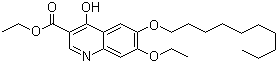 癸氧喹酯分子结构 (CAS 18507-89-6)