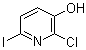 2-氯-6-碘吡啶-3-醇分子结构 (CAS 185220-68-2)