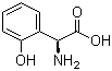 (S)-alpha-氨基-2-羟基苯乙酸分子结构 (CAS 185339-08-6)
